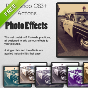 Free Photo Effects Photoshop Action